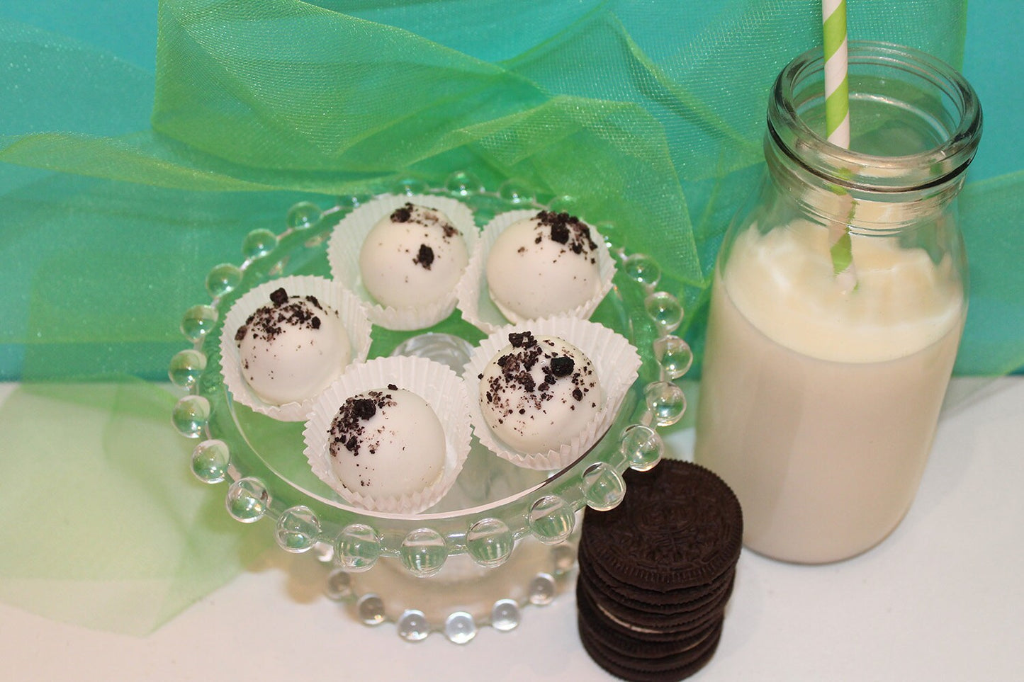 Oreo Chocolate Covered Truffles, Oreo Cake Bites, World Famous CookieTreats