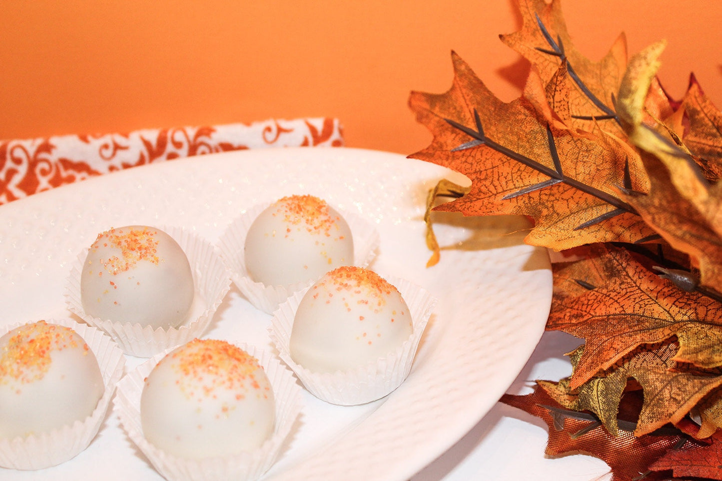 Pumpkin Bread Bites Iced in Buttercream – 1 Dozen