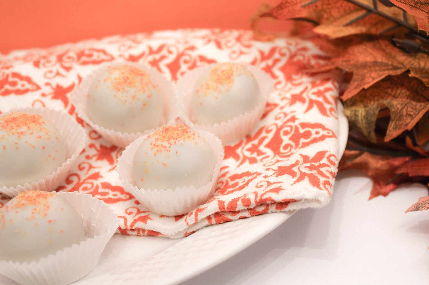 Pumpkin Bread Bites Iced in Buttercream – 1 Dozen