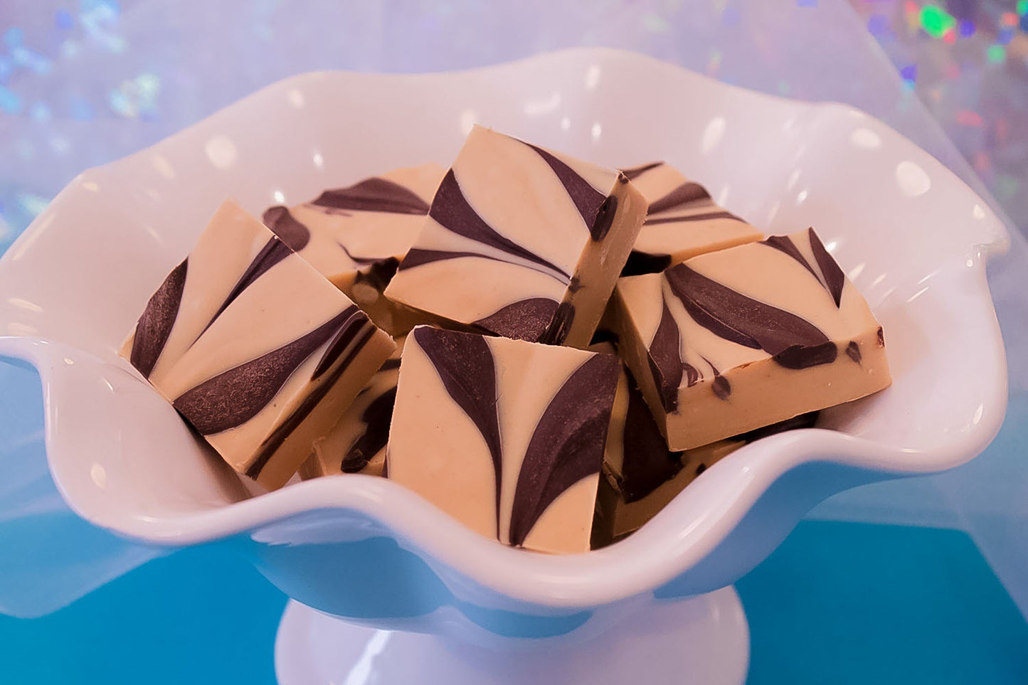 Tiger Peanut Butter Chocolate Fudge, Gourmet Fudge, Homemade Peanut Butter Fudge, Fudge by the pound