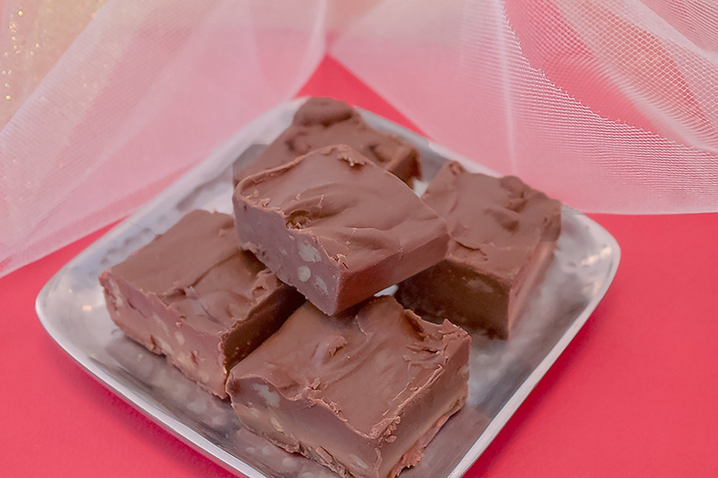 Pecan Chocolate Fudge, Gourmet Chocolate Candy, Bridal Shower Dessert , Fudge, Fudge by the Pound