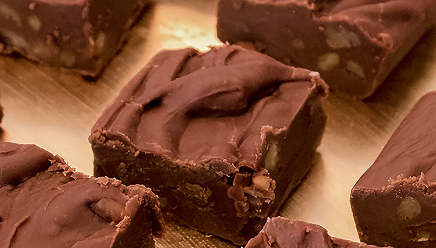 Pecan Chocolate Fudge, Gourmet Chocolate Candy, Bridal Shower Dessert , Fudge, Fudge by the Pound