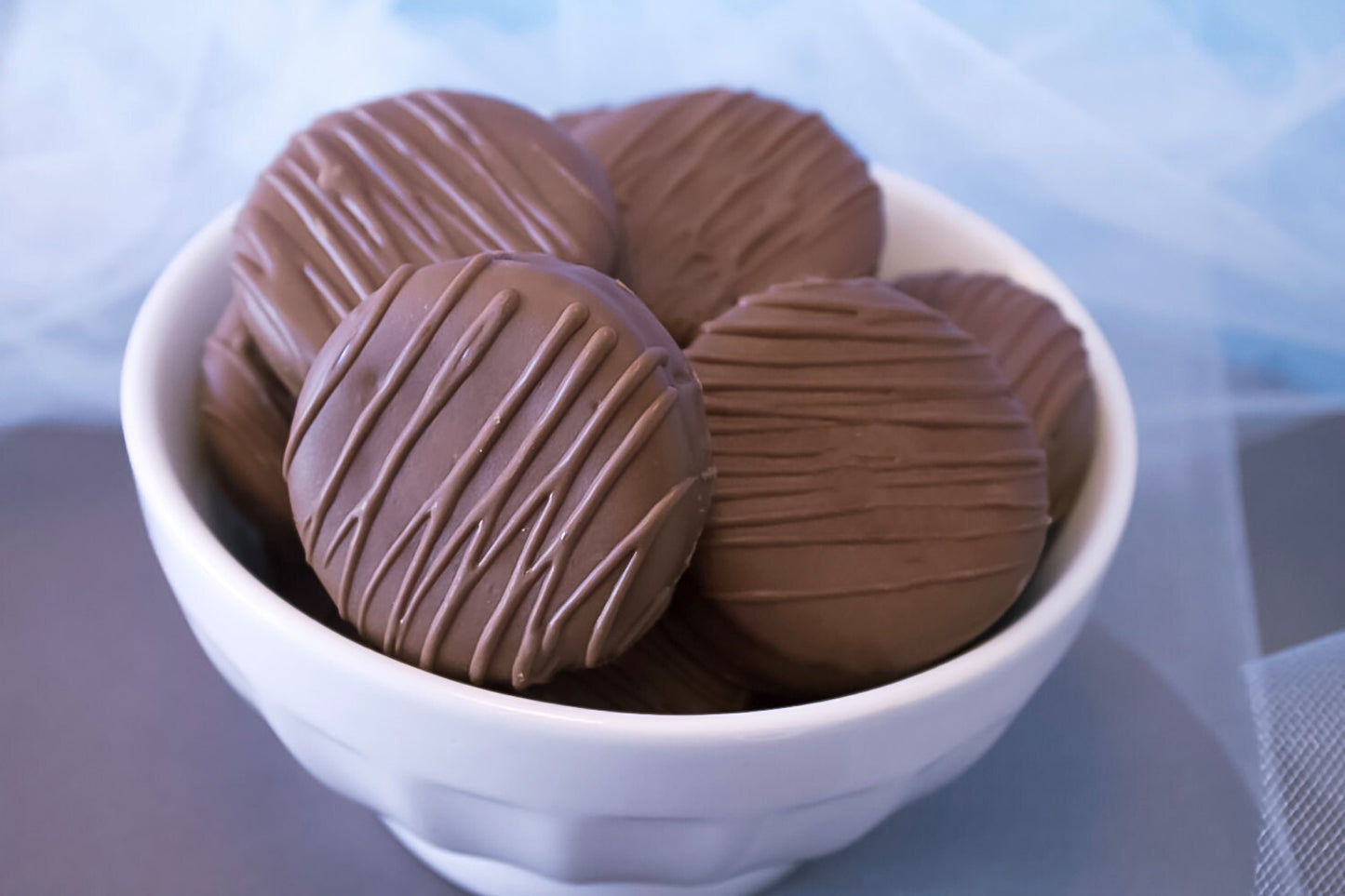 Chocolate Dipped Peanut Butter Crackers - Party Treats - 1 Dozen