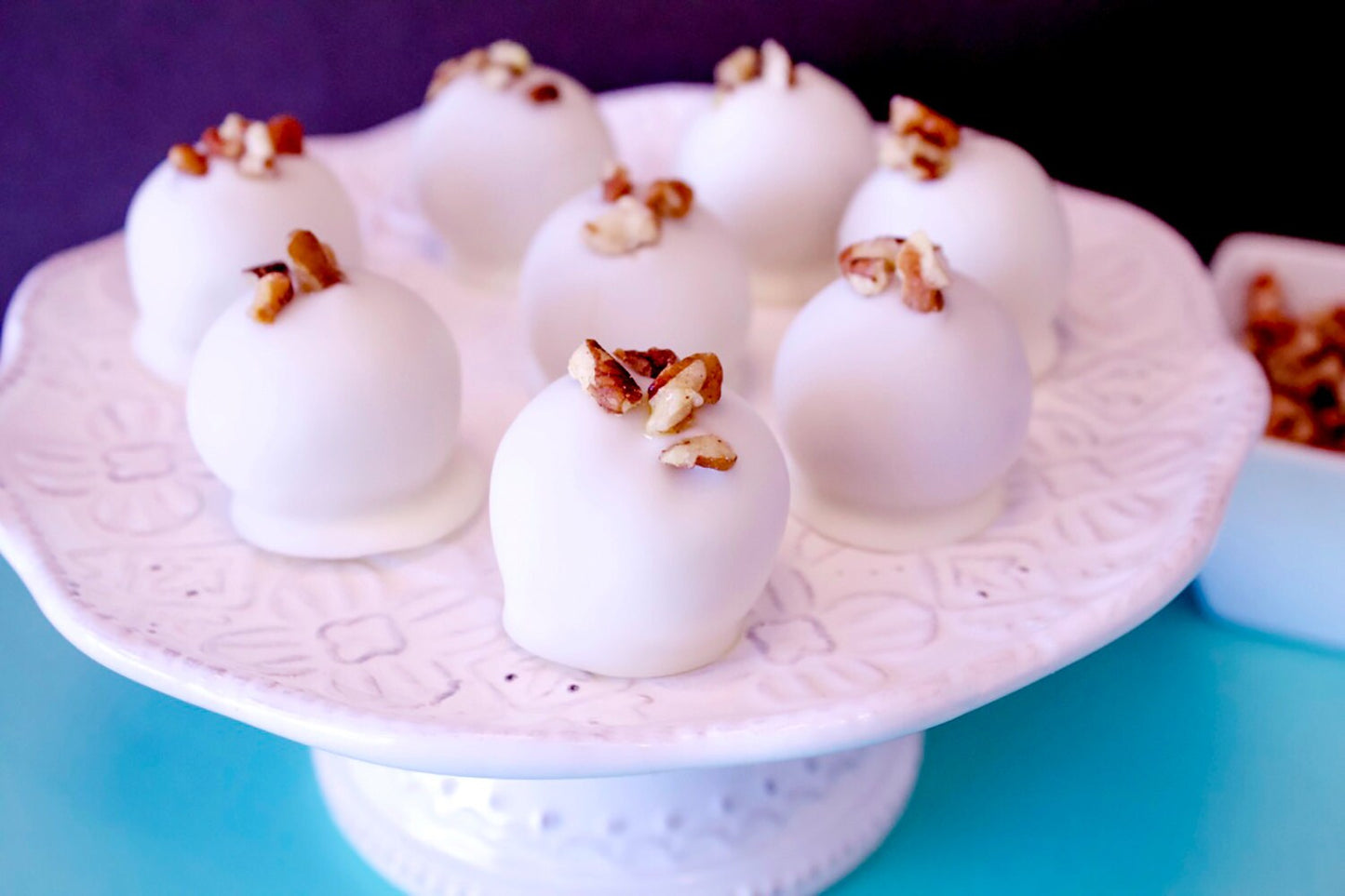 Pralines n' Cream Cake Bites, Praline Cake Balls, All Occasion Cake Bites