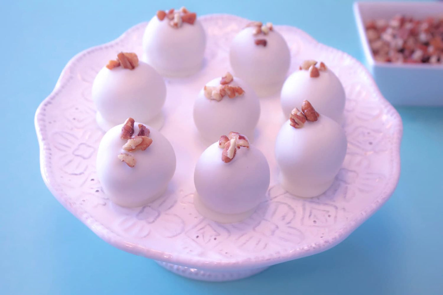 Pralines n' Cream Cake Bites, Praline Cake Balls, All Occasion Cake Bites