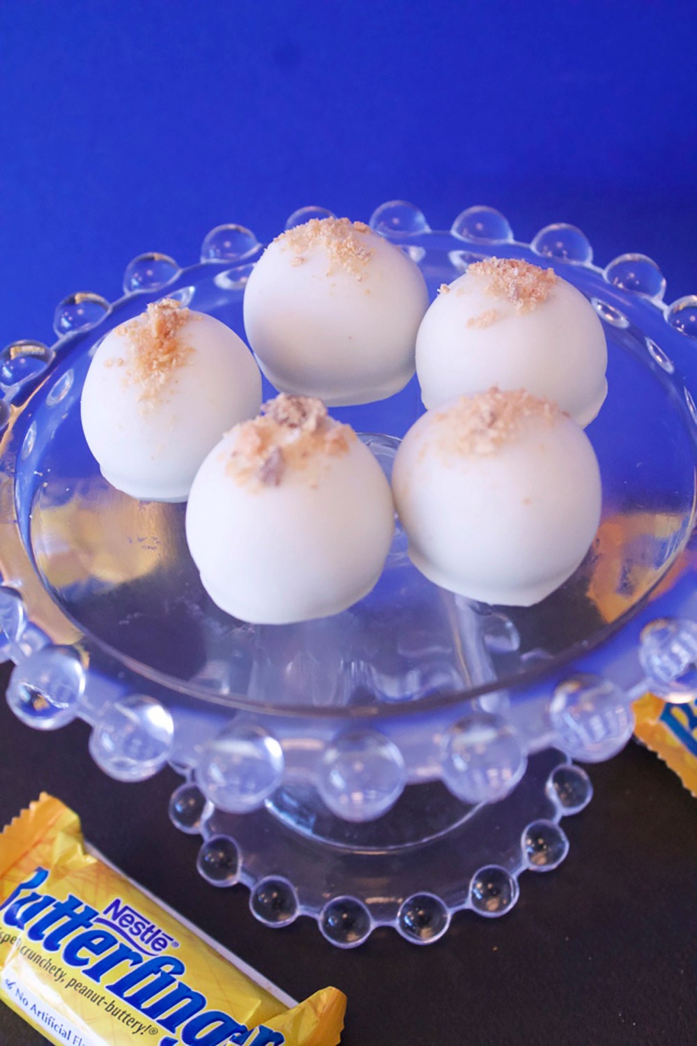 Butterfinger Cake Bites, Candy Bar Dessert, Custom Cake Balls