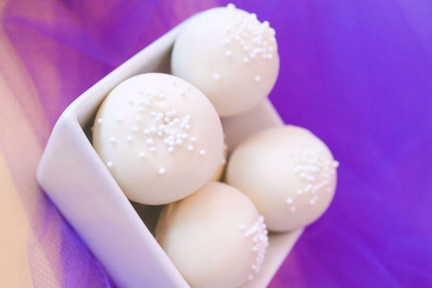 Lemon Cake Balls, Chocolate Dipped Lemon Cake Pops, Edible Party Favors