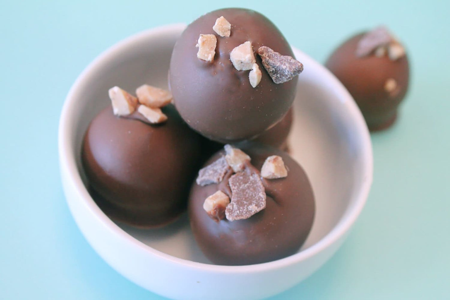 Heath Cake Bites - Heath Cake Balls