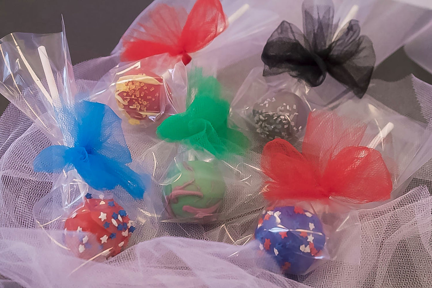 Superhero Cake Pops, Birthday Party Cake Pops, Chocolate Dipped Cake Pops, Treats on a stick, Edible Party Favors - 1 dozen