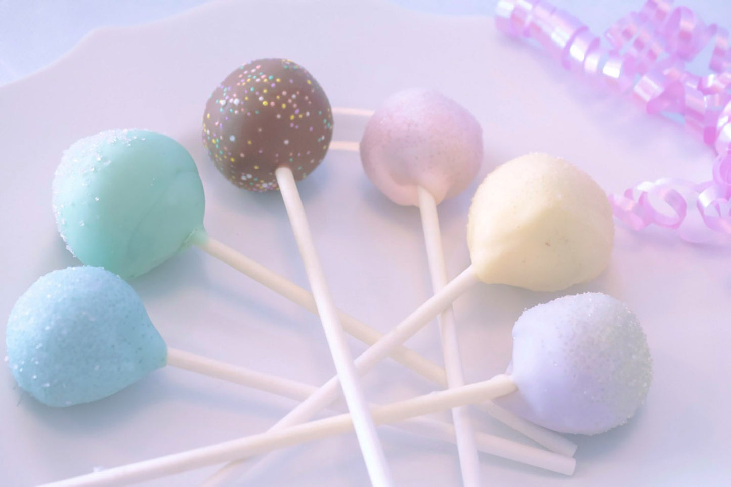 Pastel Cake Pops - Chocolate Covered Easter Cake Pops – Spring Cake Pops -Assorted Flavors – 1 Dozen