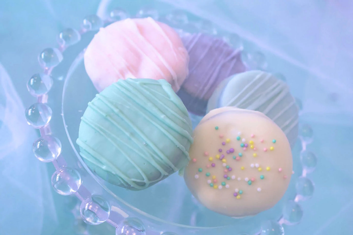 Pastel Chocolate Dipped Peanut Butter Crackers - Easter Party Treats - Spring Party Treats -1 Dozen