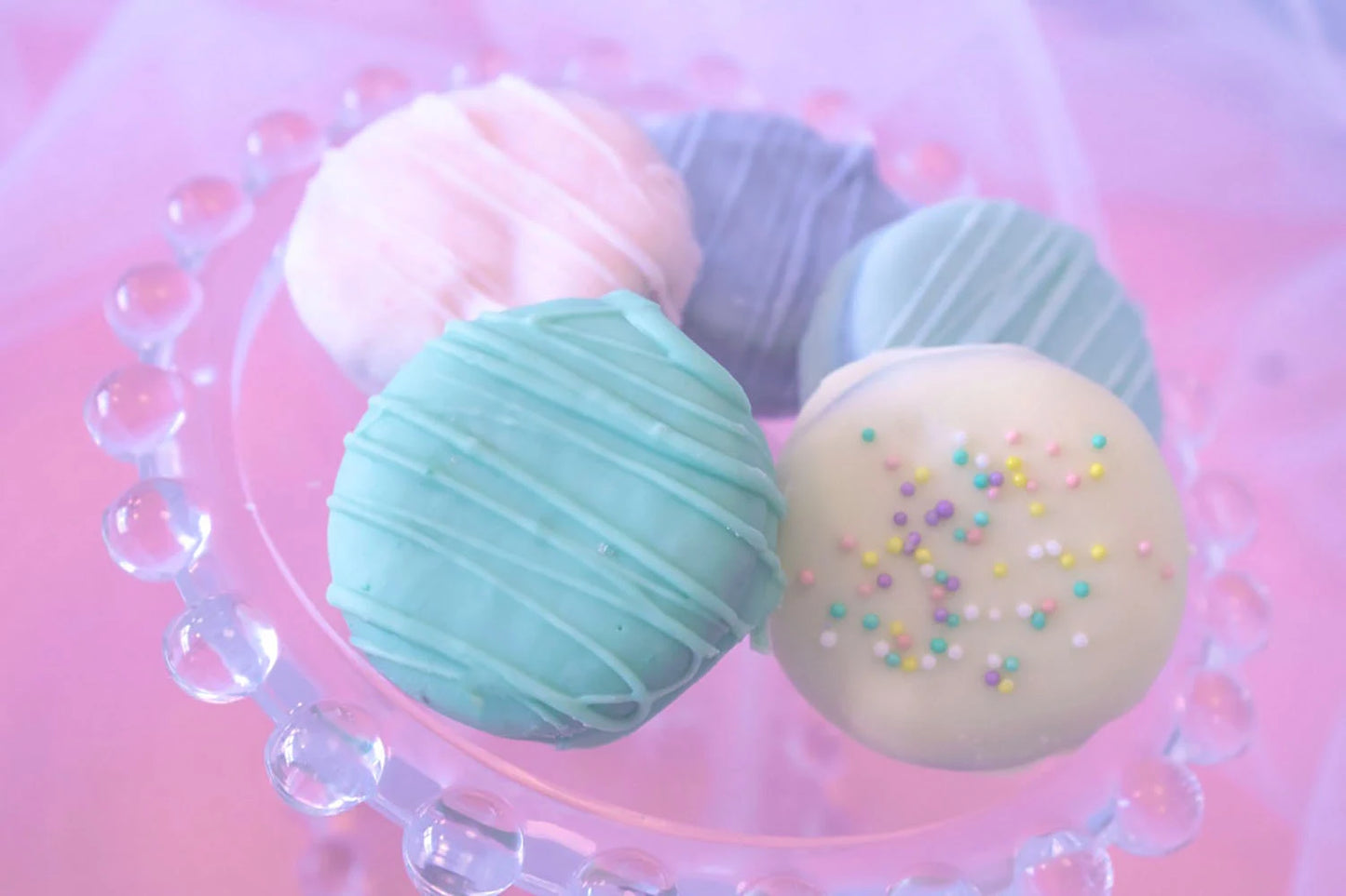 Pastel Chocolate Dipped Peanut Butter Crackers - Easter Party Treats - Spring Party Treats -1 Dozen
