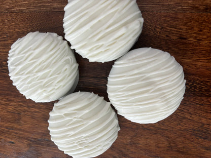 White Chocolate Oreos - White Chocolate Dipped Oreos - Party Treats - Wedding Shower Favors - 1 dozen