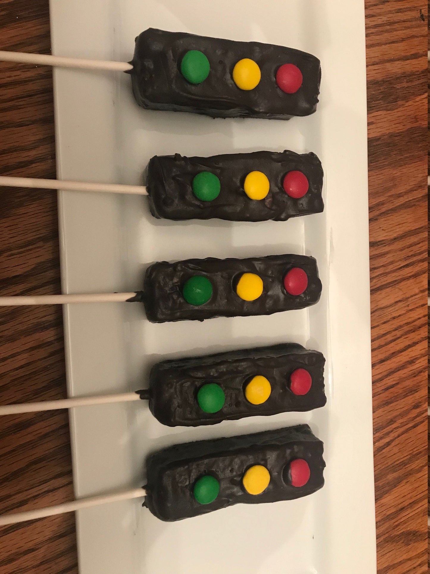 Disney Cars Birthday Treats - Cars Traffic Light Rice Krispies - Cars Birthday Party Treats - Cars Party Favors