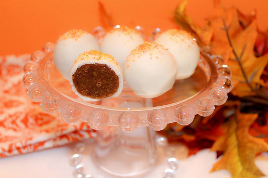 Pumpkin Bread Bites Iced in Buttercream – 1 Dozen