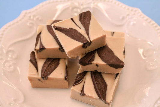 Tiger Peanut Butter Chocolate Fudge, Gourmet Fudge, Homemade Peanut Butter Fudge, Fudge by the pound