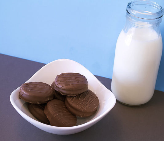 Chocolate Dipped Peanut Butter Crackers - Party Treats - 1 Dozen