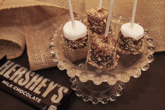 Chocolate Covered Smores Marshmallow Pops – 1 Dozen