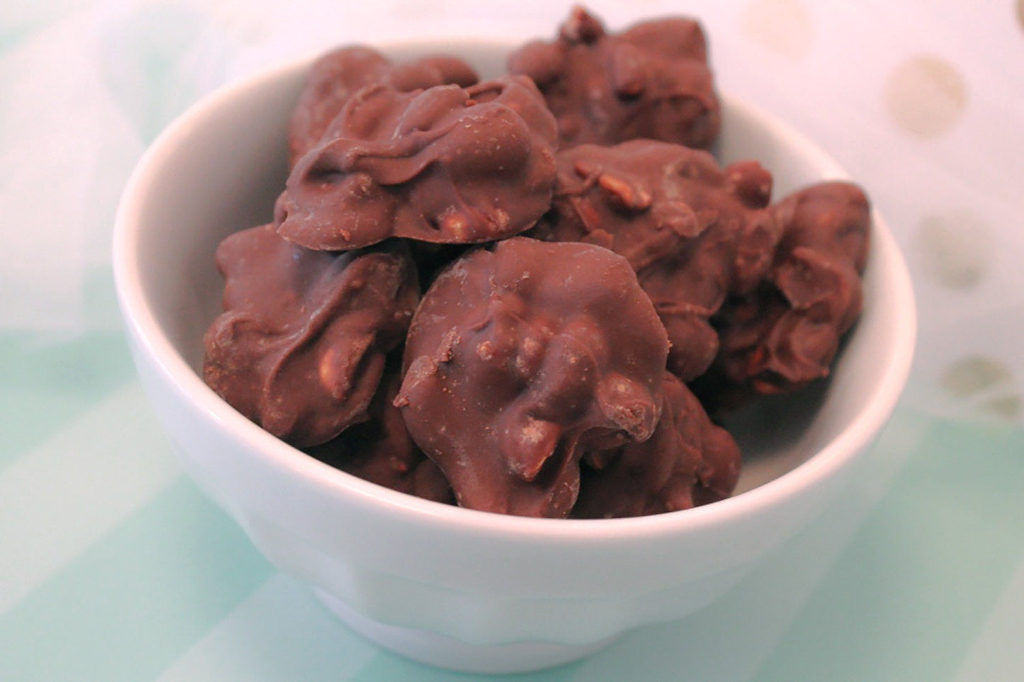 Chocolate Peanut Clusters – 2 Dozen