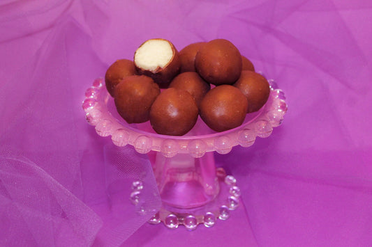 Chocolate Covered Coconut Ball Candy, Chocolate Dipped Candy, Gourmet Coconut Dessert