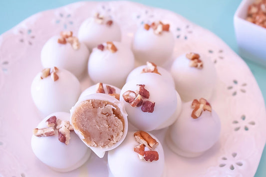 Pralines n' Cream Cake Bites, Praline Cake Balls,  All Occasion Cake Bites