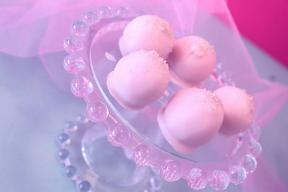Pink Lemonade Cake Bites - Pink Lemonade Cake Balls