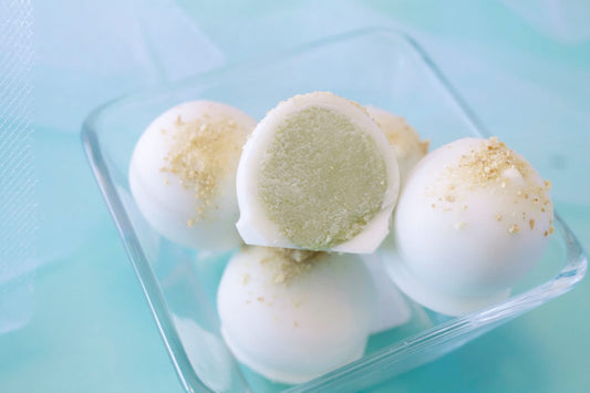 Key Lime Truffles, White Chocolate Covered Cake Balls, Summer Desserts