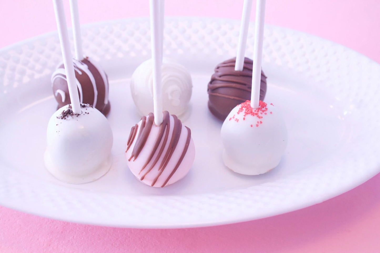 Assorted Cake Pops, Birthday Party Cake Pops, Chocolate Dipped Cake Pops, Treats on a stick, Edible Party Favors - 1 dozen