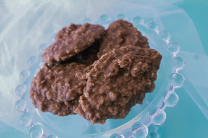 No Bake Chocolate Oatmeal Cookies 16 each, Chunky Oatmeal Cookies, No Bake Dessert