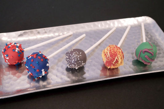 Superhero Cake Pops, Birthday Party Cake Pops, Chocolate Dipped Cake Pops, Treats on a stick, Edible Party Favors - 1 dozen