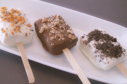 Chocolate Dipped Rice Krispies Treats, Rice Krispies Treats on a Stick, Novelty Dessert